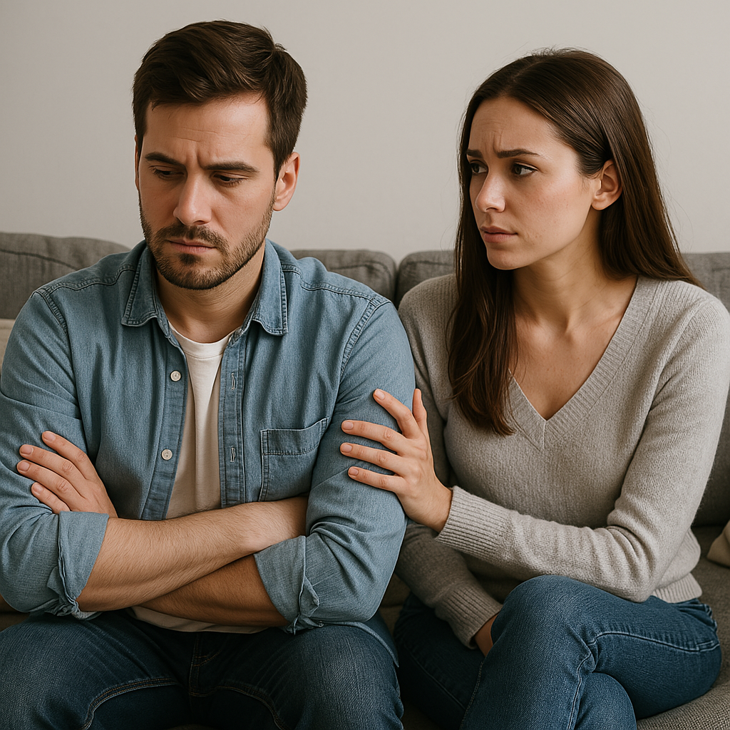 Um Aufmerksamkeit betteln und distanziert sein